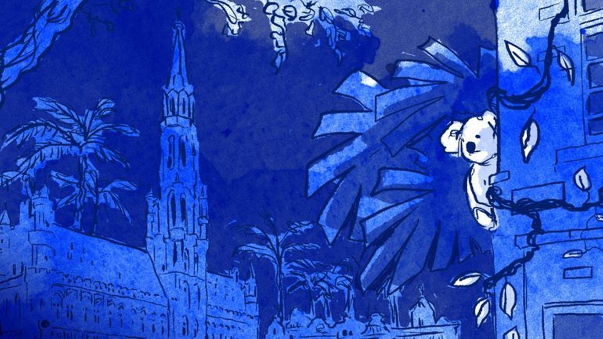 2050 - Quand Bruxelles aura le climat de Lyon ou de Canberra. Illustration : Cynthia Ventura
