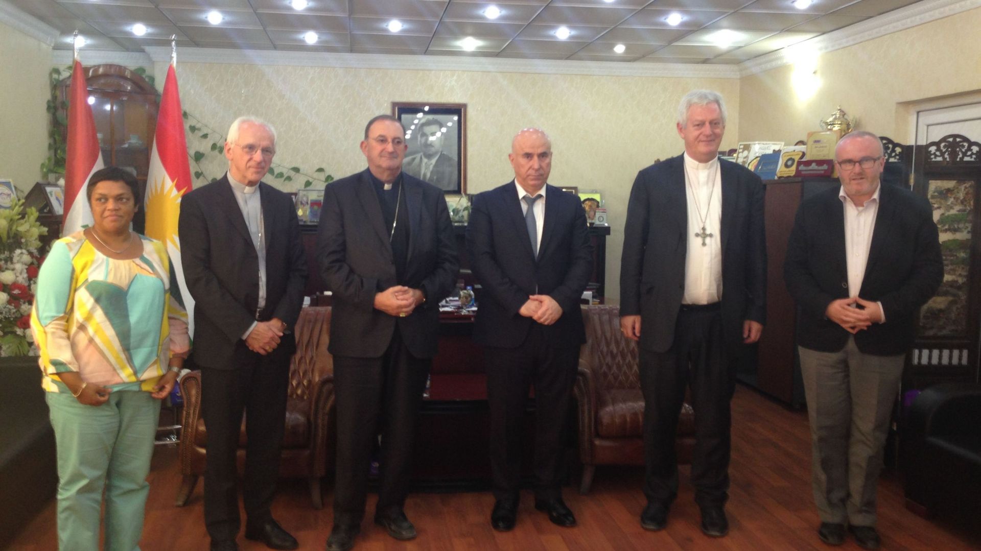 Rencontre avec le gouverneur d'Erbil