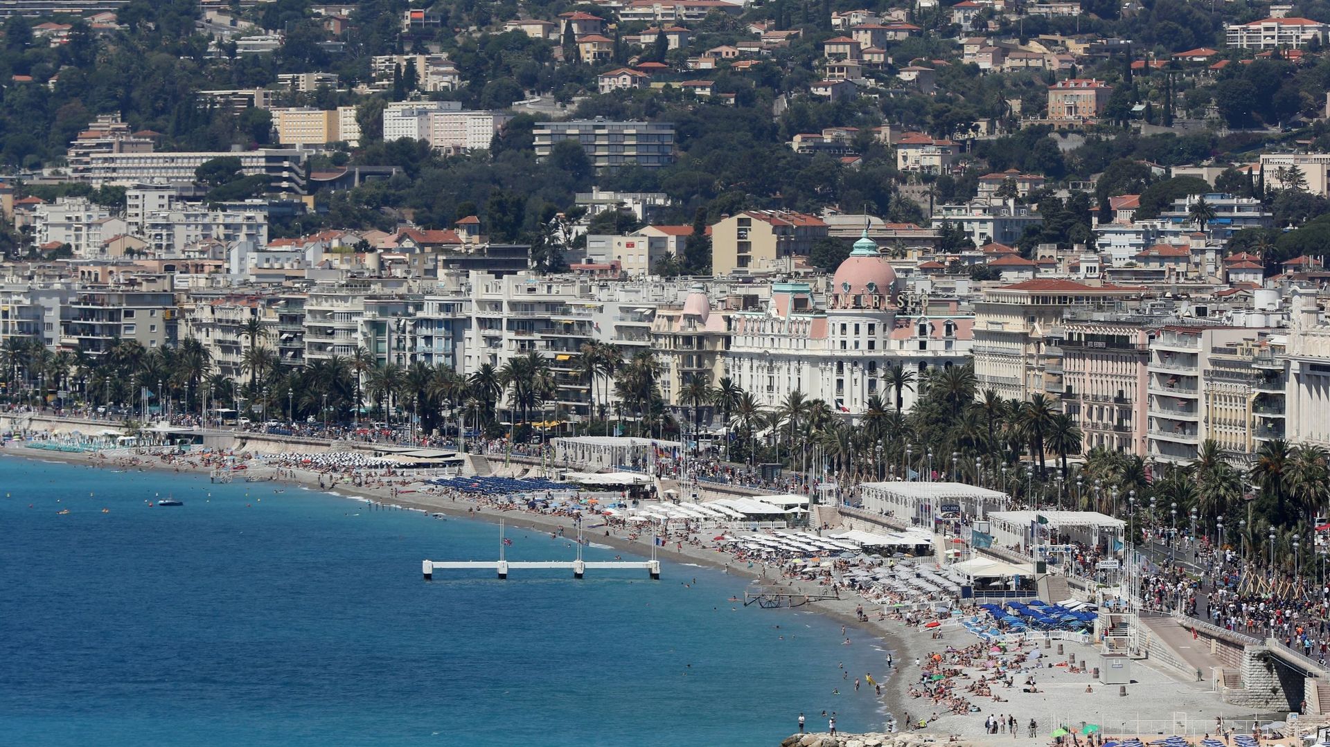 Nice et sa Promenade des Anglais classées au Patrimoine mondial de l'Unesco. 