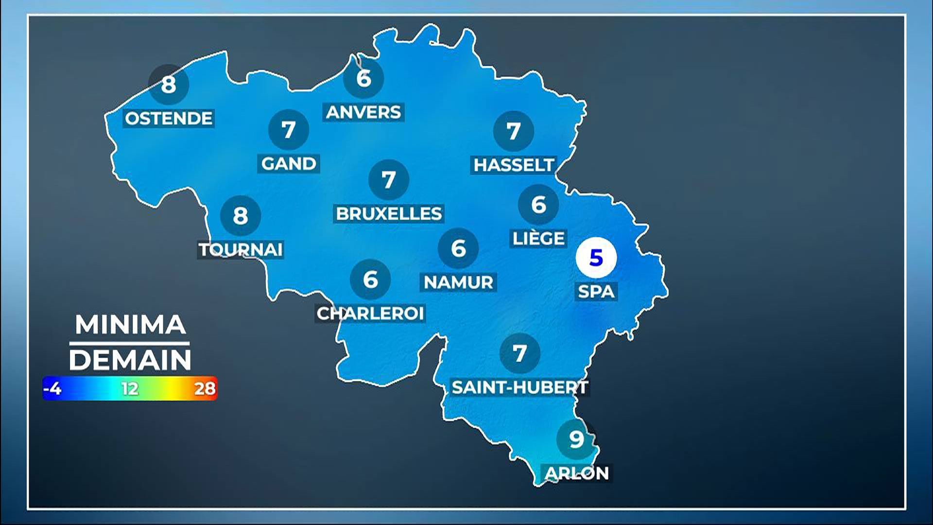 Météo en Belgique un temps idéal pour bien profiter de ce long week