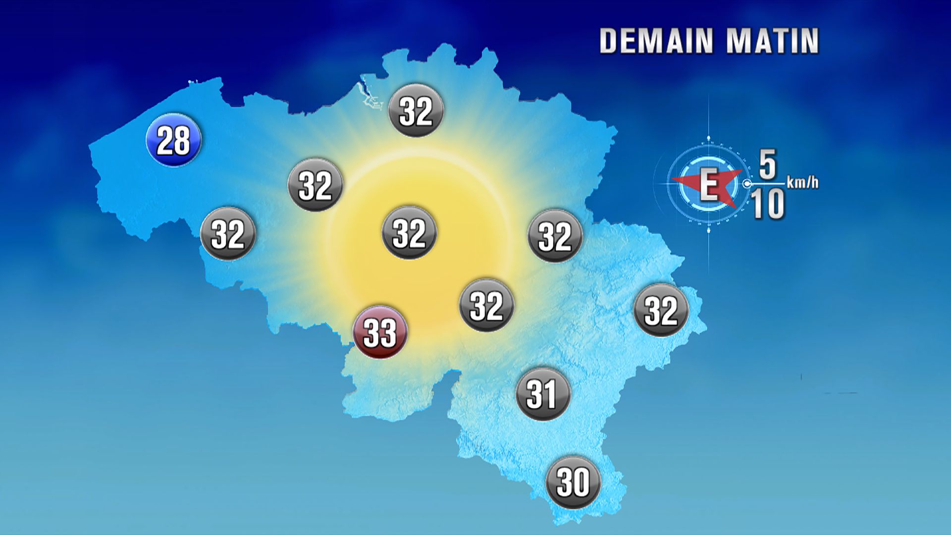 Météo du week-end : il fera plus chaud à Aywaille qu'à Hawaï
