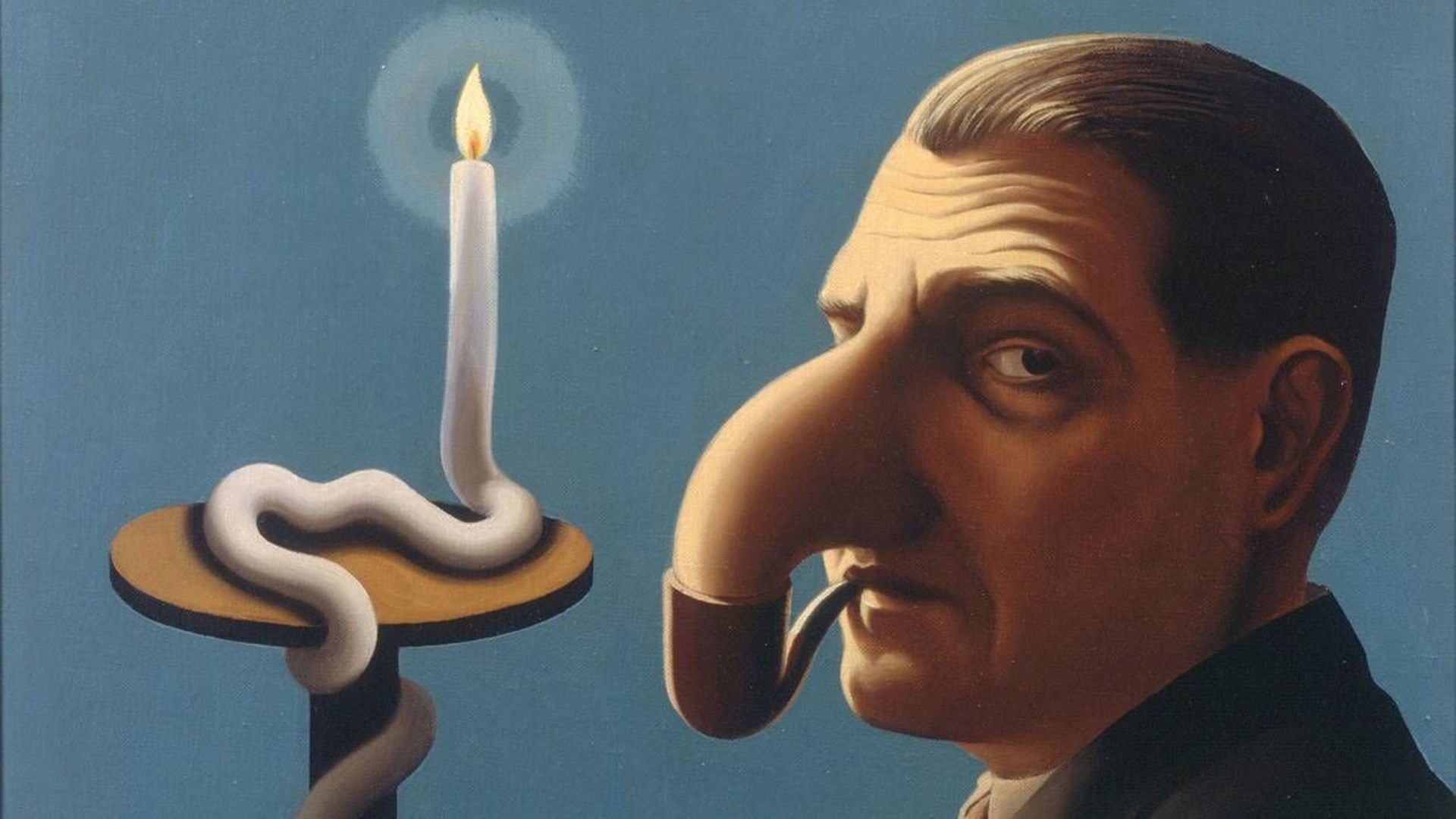 "La Lampe philosophique" de René Magritte
