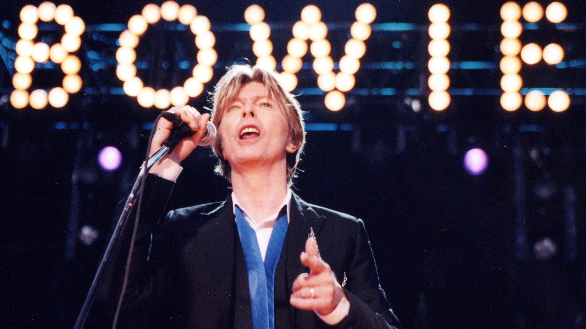 Bowie sur scène