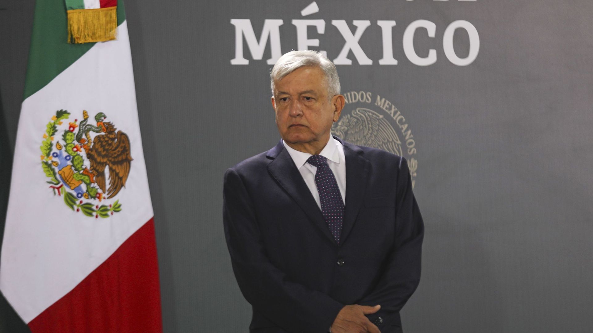 Le président mexicain Andres Manuel Lopez Obrador, le 10 janvier 2020.