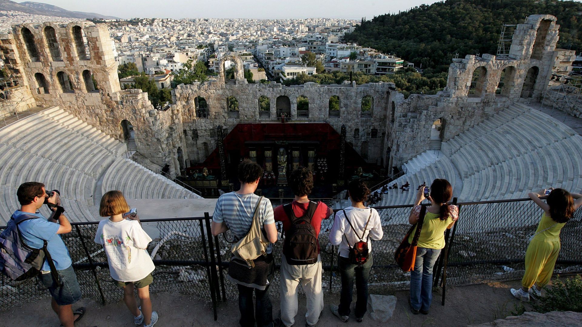 L’Odéon d’Hérode Atticus, au pied de l’Acropole à Athènes, ferme ses portes pour trois ans de restauration