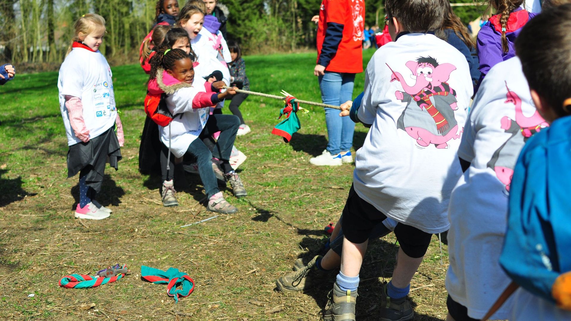 1800 scouts rassemblés à Gosselies pour une compétition hors normes