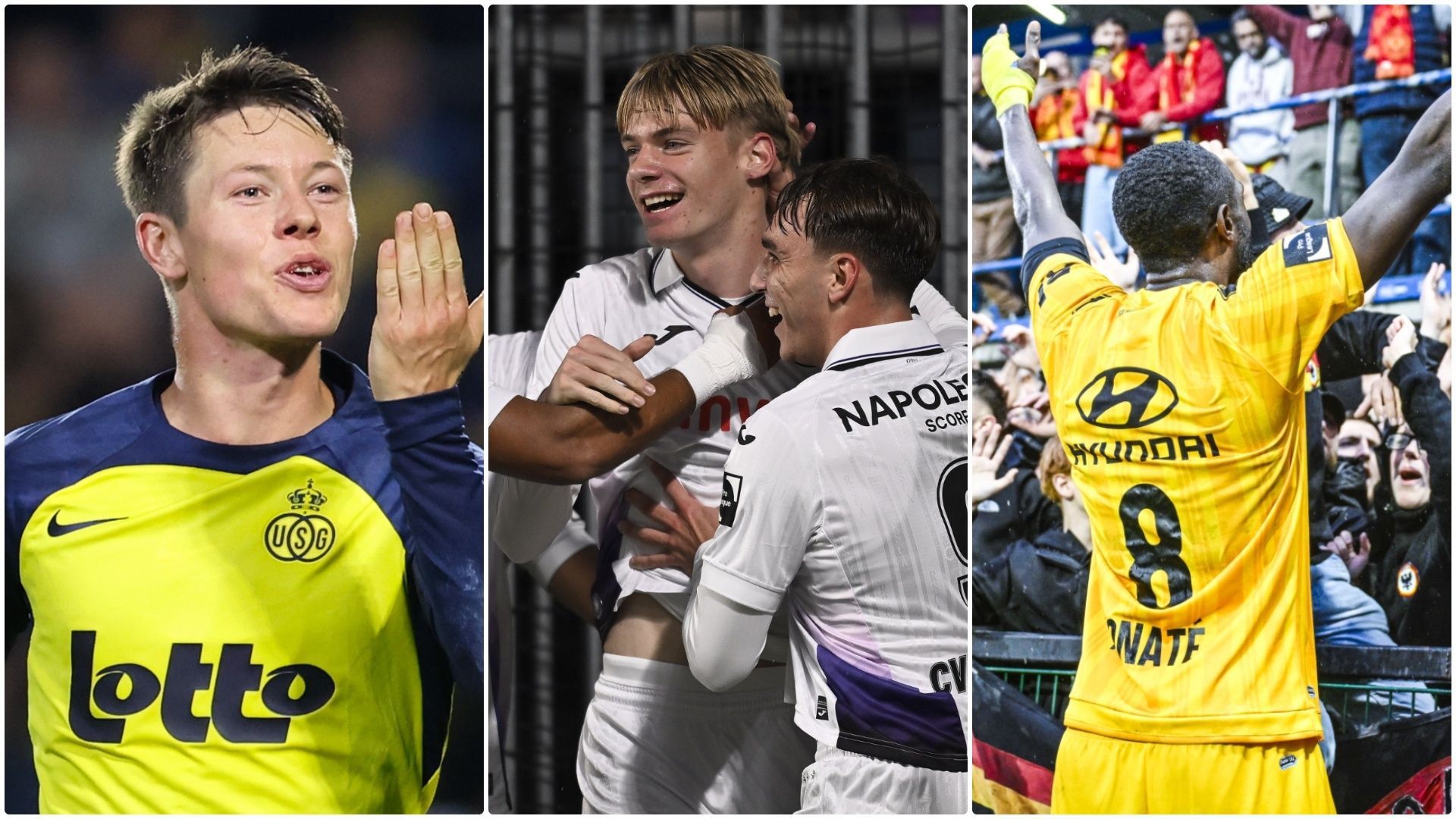 Festival de patates dans le top 5 des buts de la 11e journée de Pro League