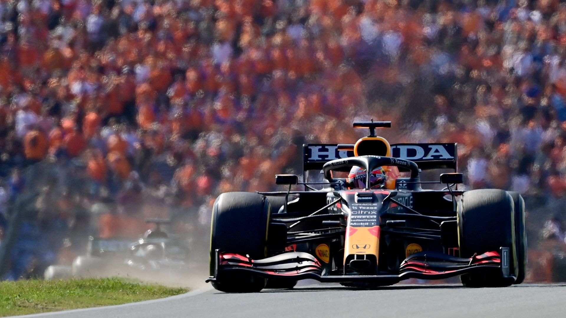 La Red Bull de Max Verstappen