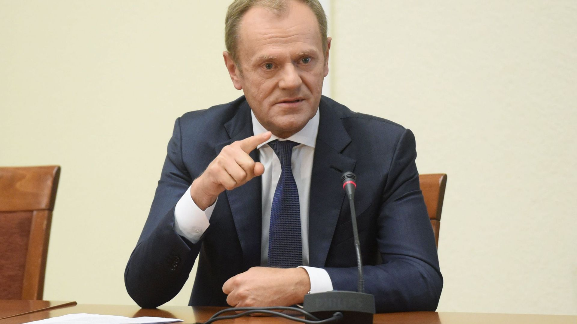 Concernant le "Polexit", Donald Tusk évoque un "risque mortellement sérieux"