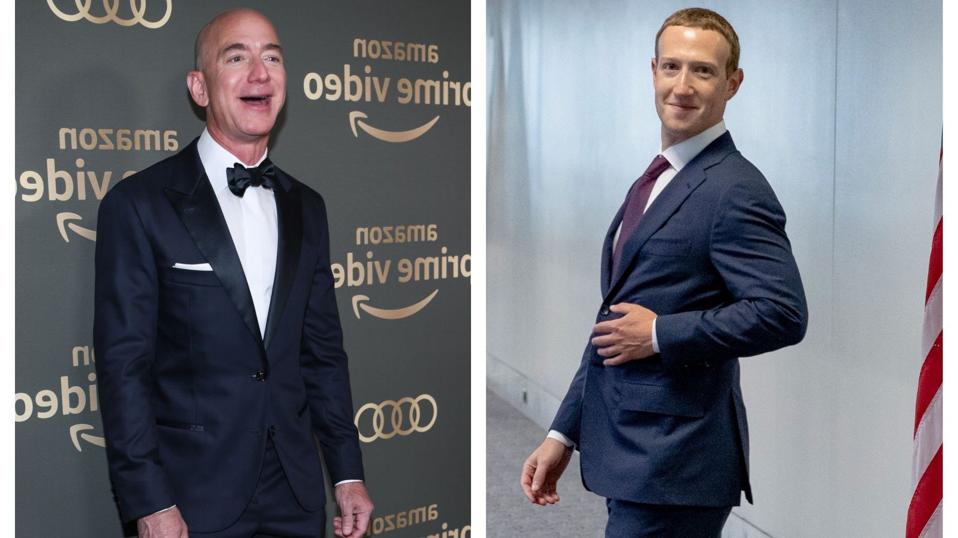Jeff Bezos et Mark Zuckerberg ont tous les deux gagné 7 milliards de dollars en une seule journée
