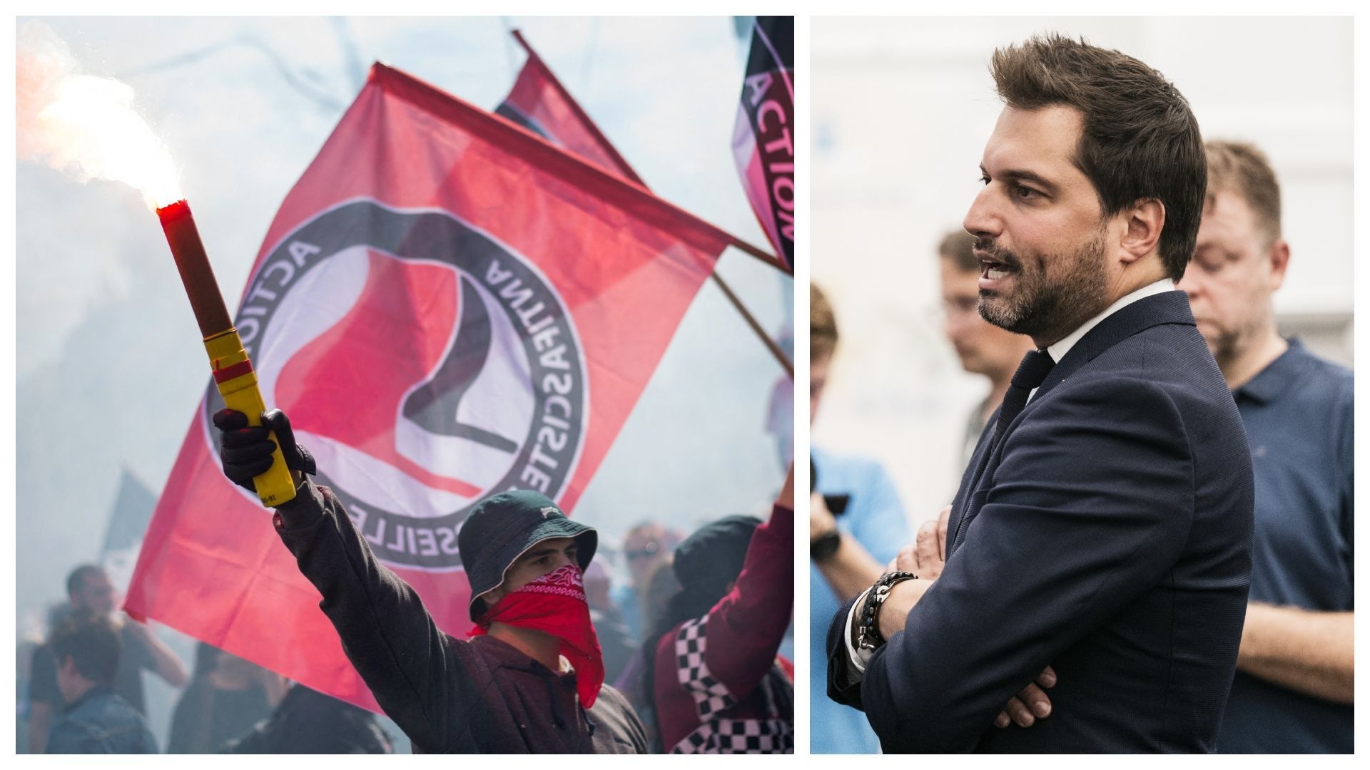 Georges-Louis Bouchez menace de "dissoudre les Antifa" : pourquoi ce n'est pas si simple