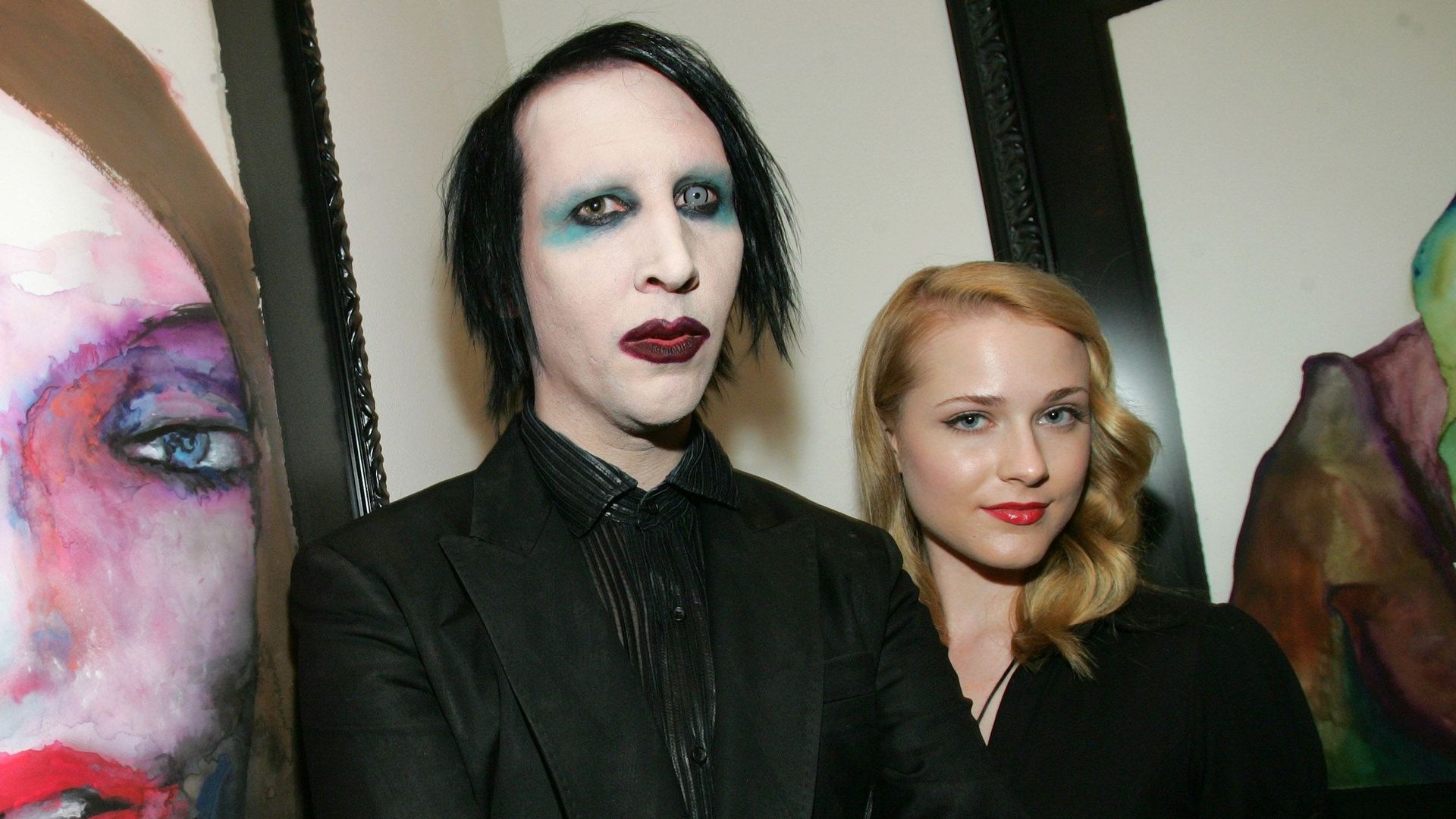 Marilyn Manson et Evan Rachel Wood