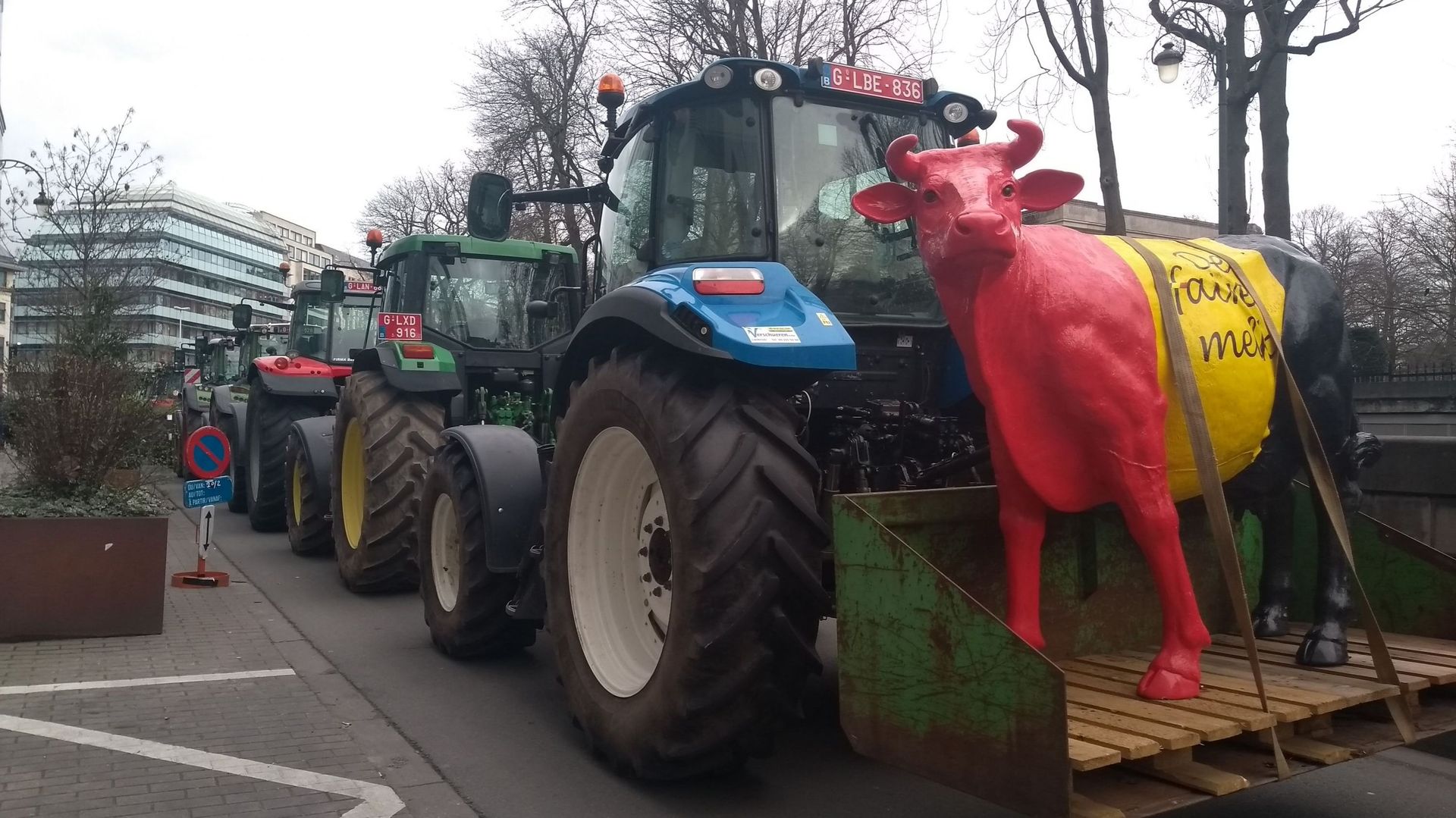 Des milliers de tracteurs se rendront à Bruxelles le 13 décembre pour manifester contre une hausse des coûts