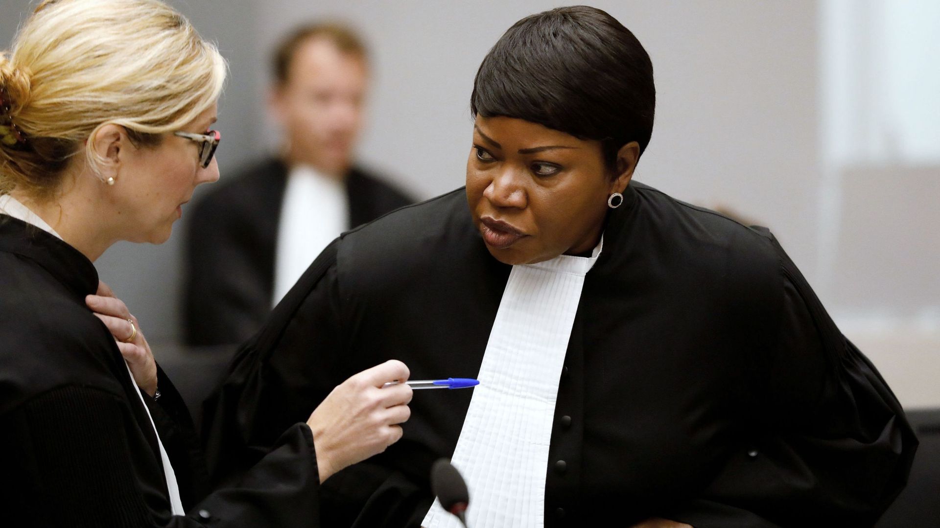 La Gambienne Fatou Bensouda, procureure de la Cour Pénale internationale, est dans le collimateur des Etats-Unis.