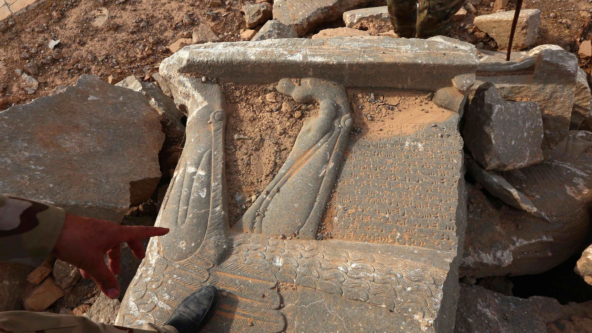 Irak: le site antique de Nimroud très endommagé après sa reprise