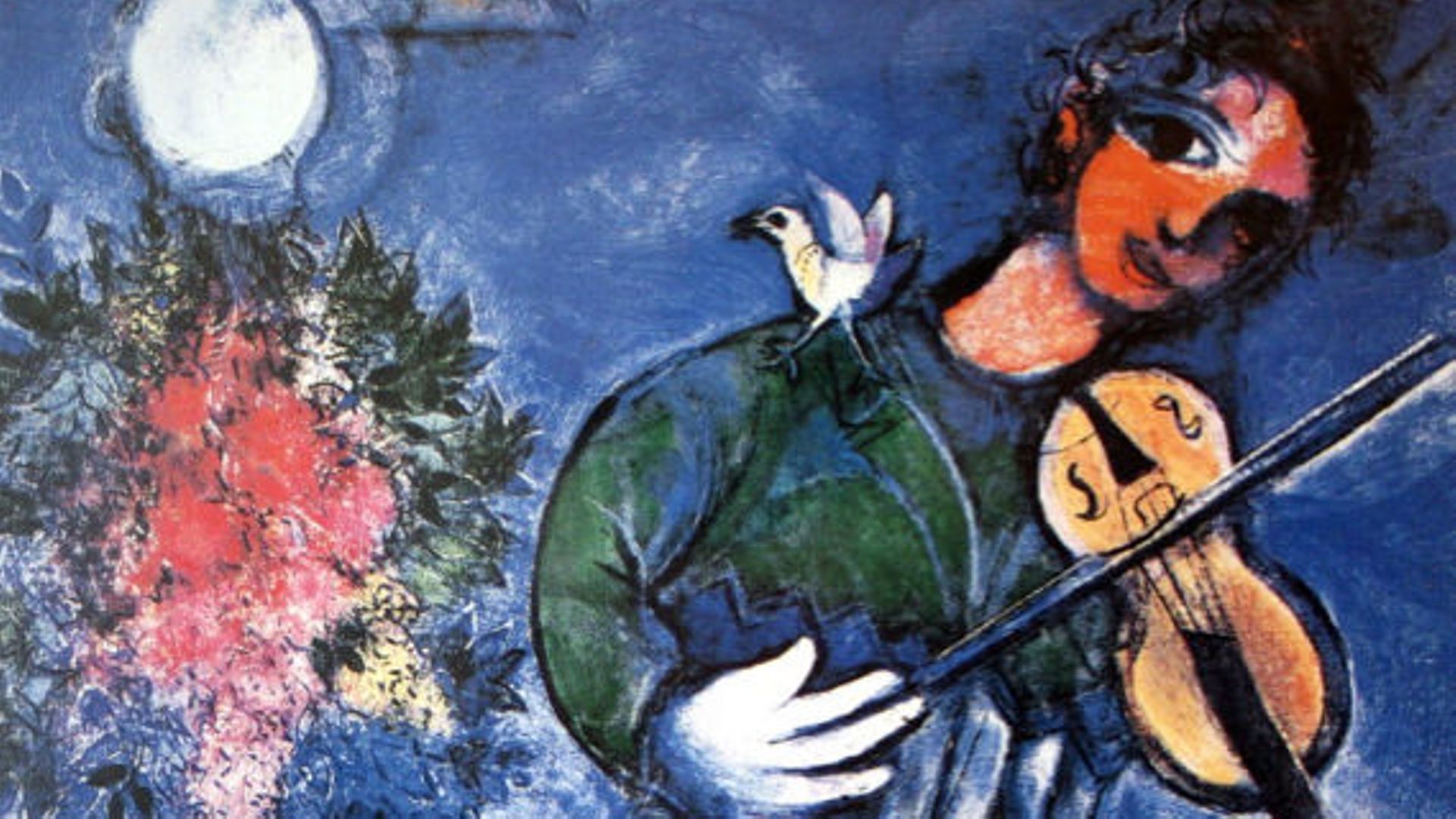 Le violoniste bleu de Chagall