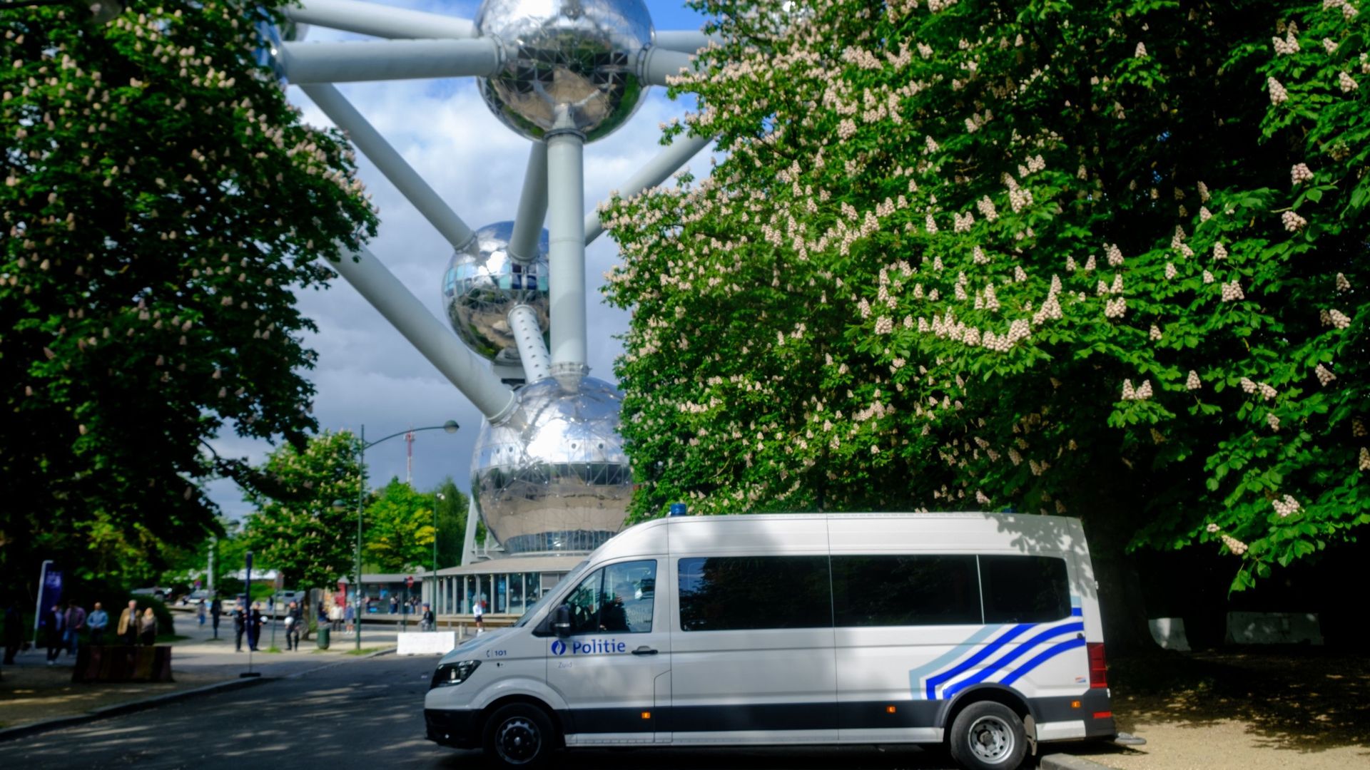 Une personne s'est noyée dans un étang près de l'Atomium