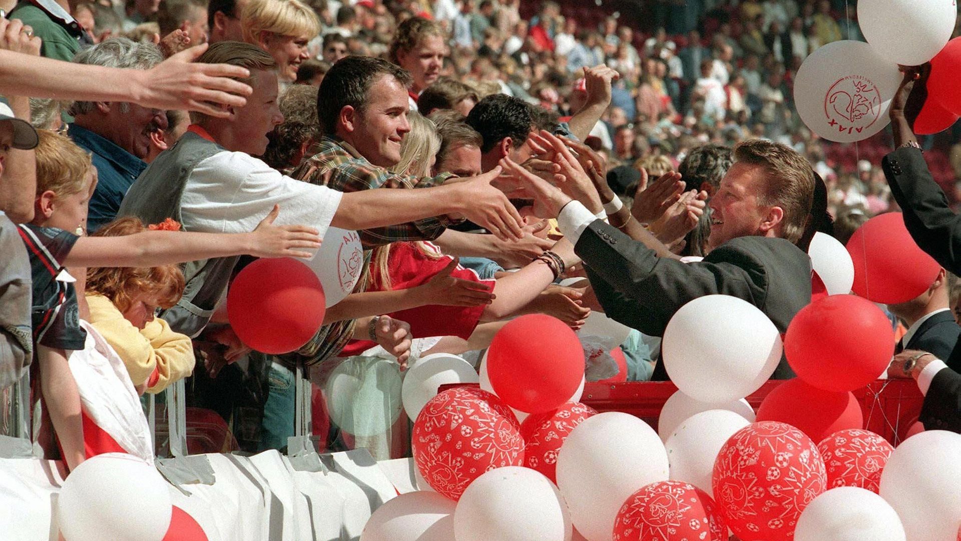 Louis Van Gaal à l’Ajax, coach de la 4e Champions League