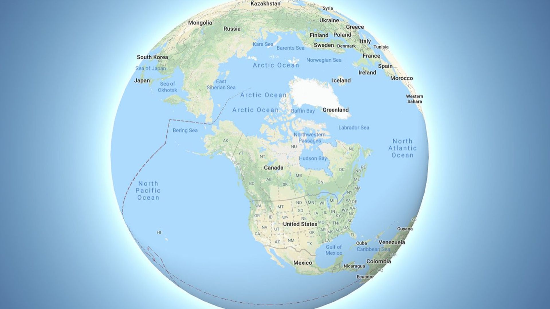 Sur Google Maps, la Terre reprend sa forme 