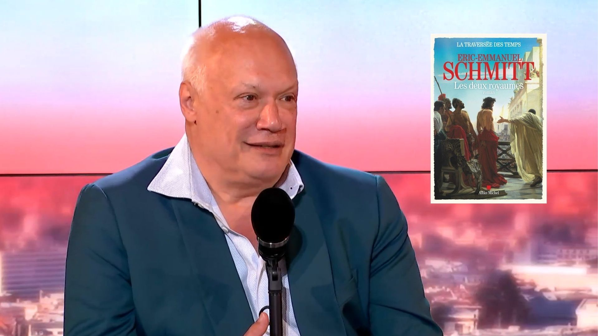 Eric-Emmanuel Schmitt met en scène l’émergence du christianisme dans son nouveau livre : "Les deux royaumes"