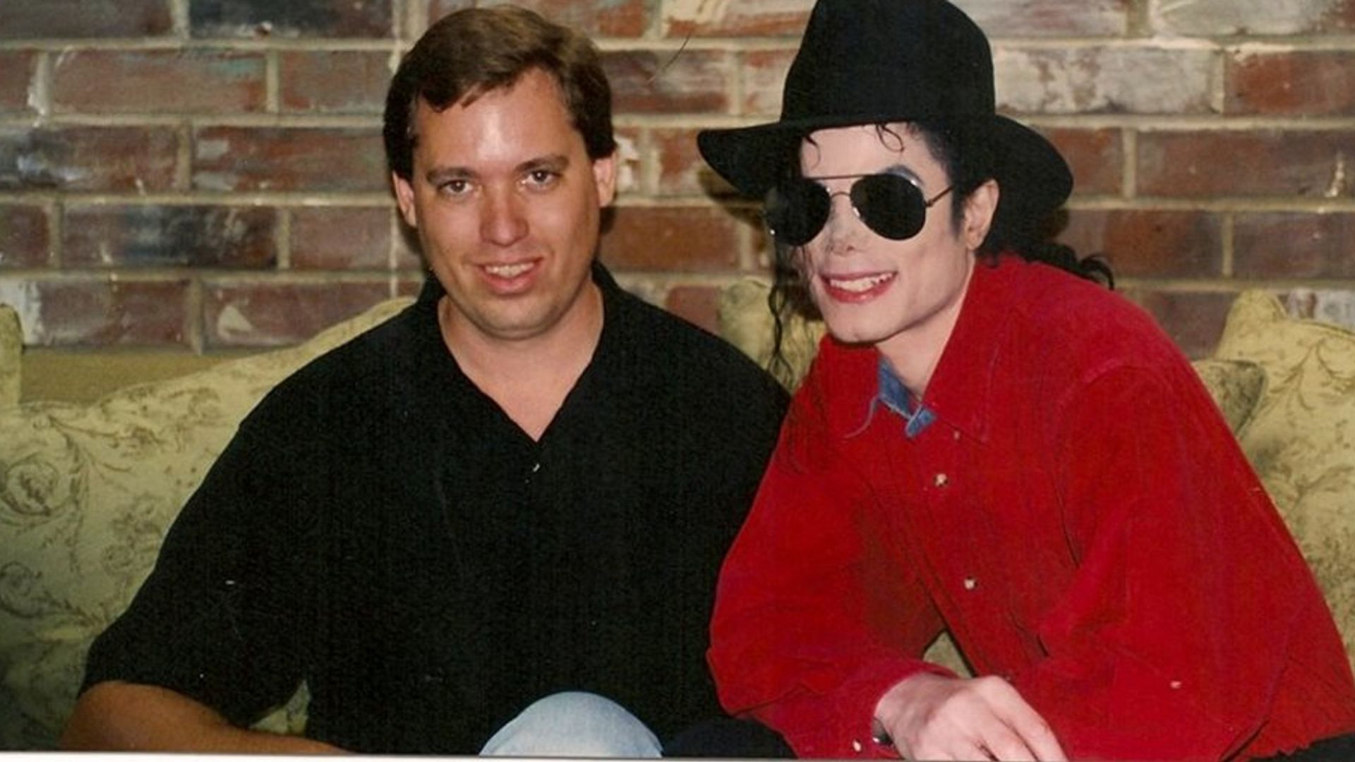 Brad Sundberg avec Michael Jackson.