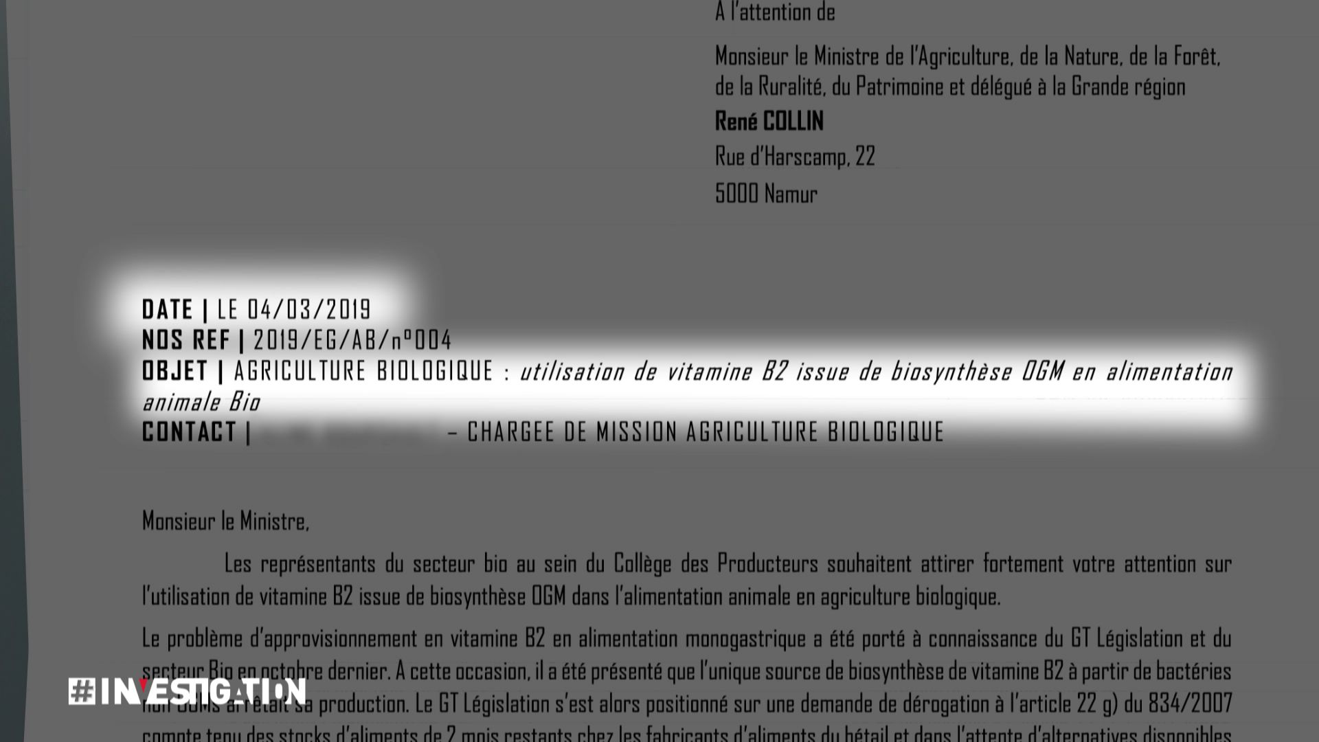 Vitamine B2 : l’omerta