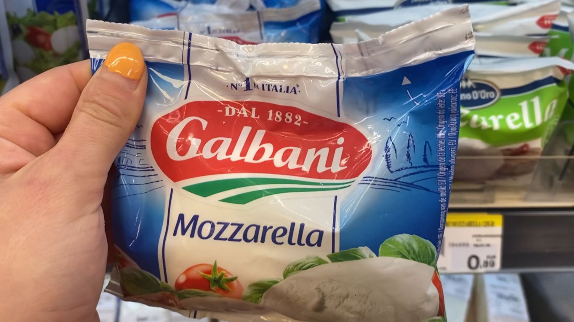 Le groupe français Lactalis possède la célèbre marque italienne Galbani.