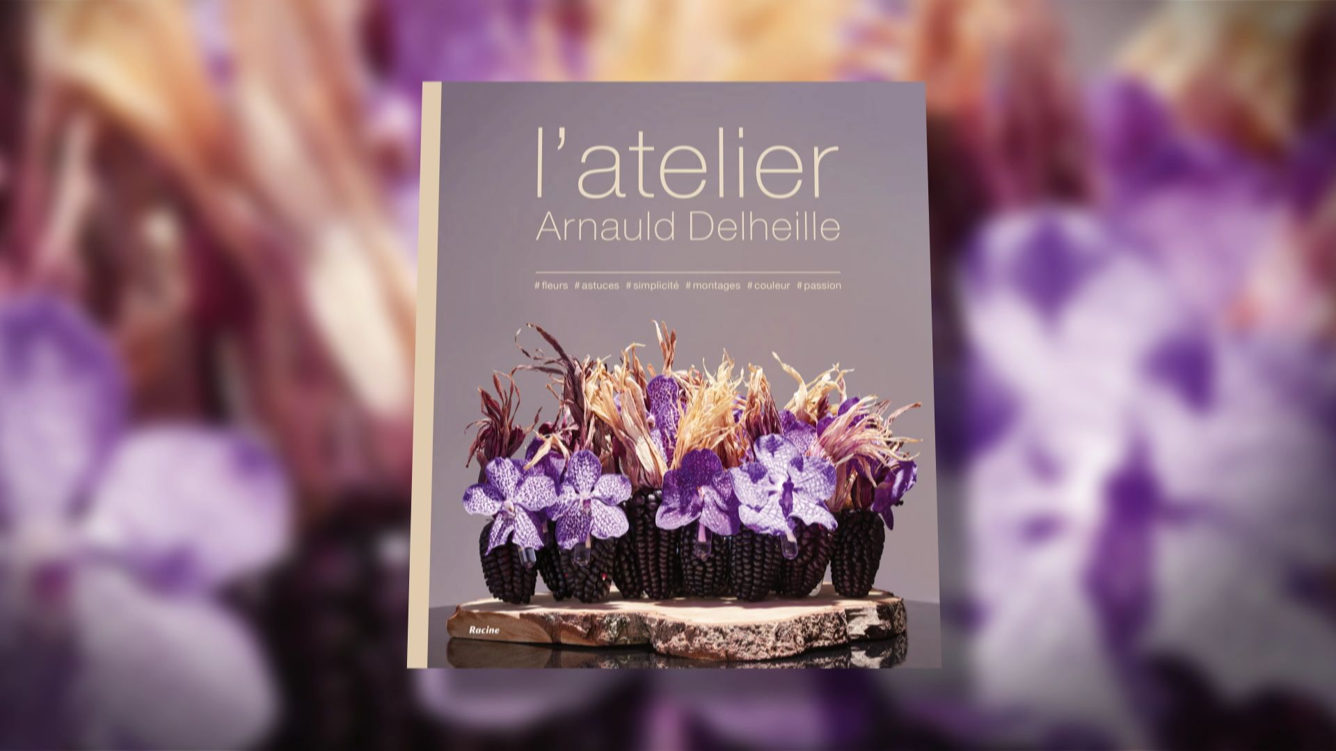 Un livre rempli d'astuces pour réaliser des compositions florales 