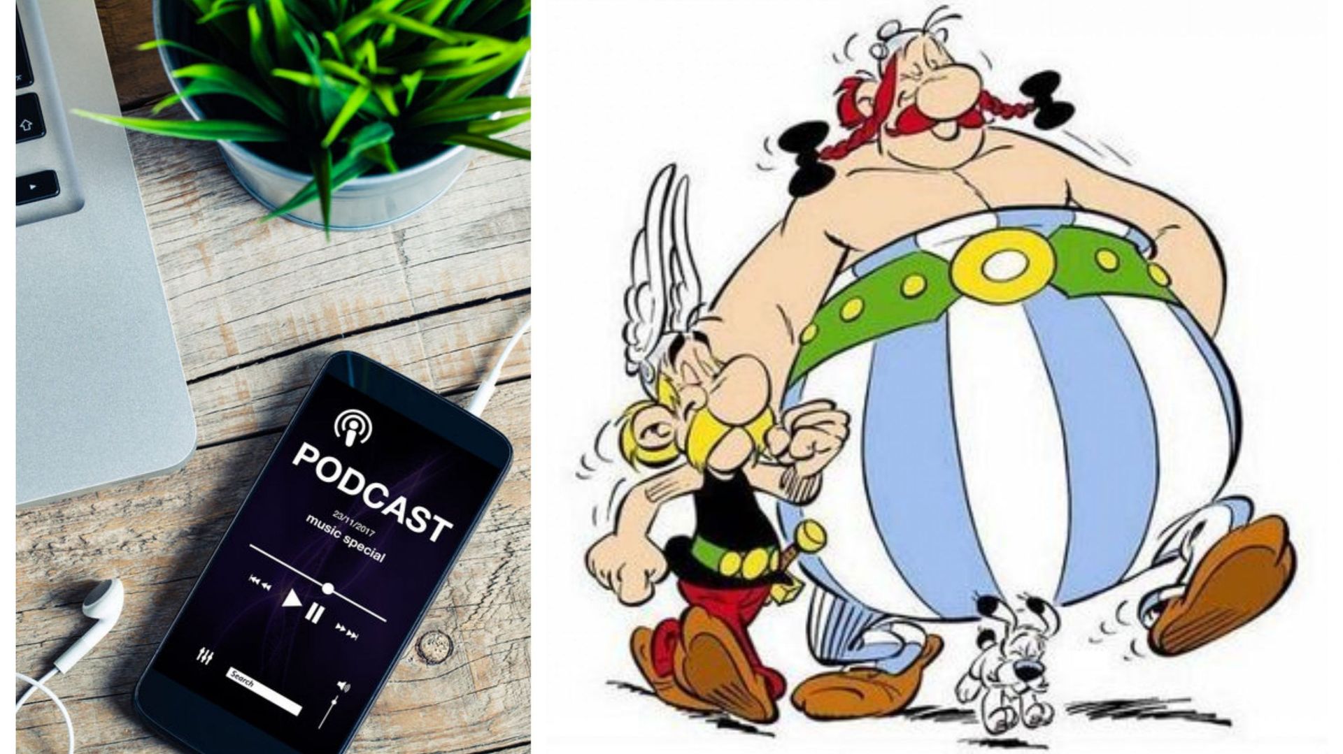 Fiction : Astérix, la Zizanie, en public à la Maison de la radio