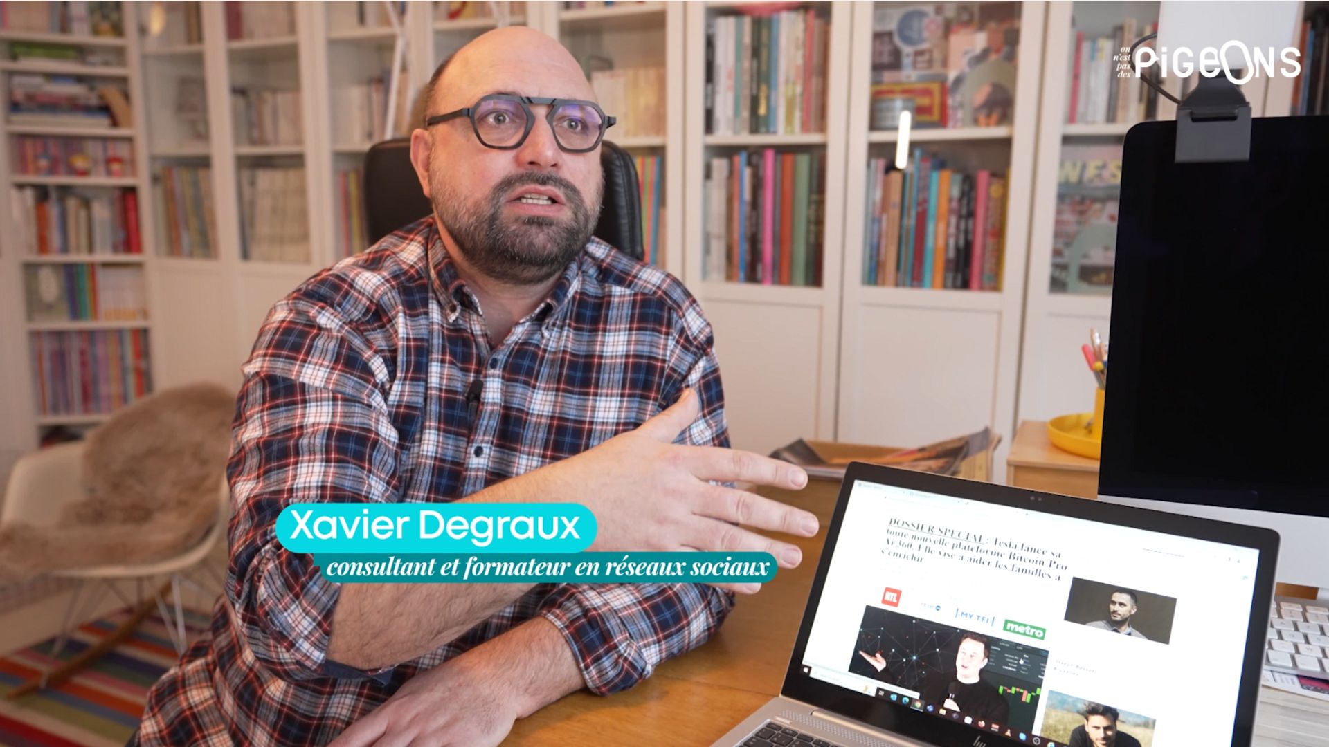 Xavier Degraux, consultant et formateur en réseaux sociaux