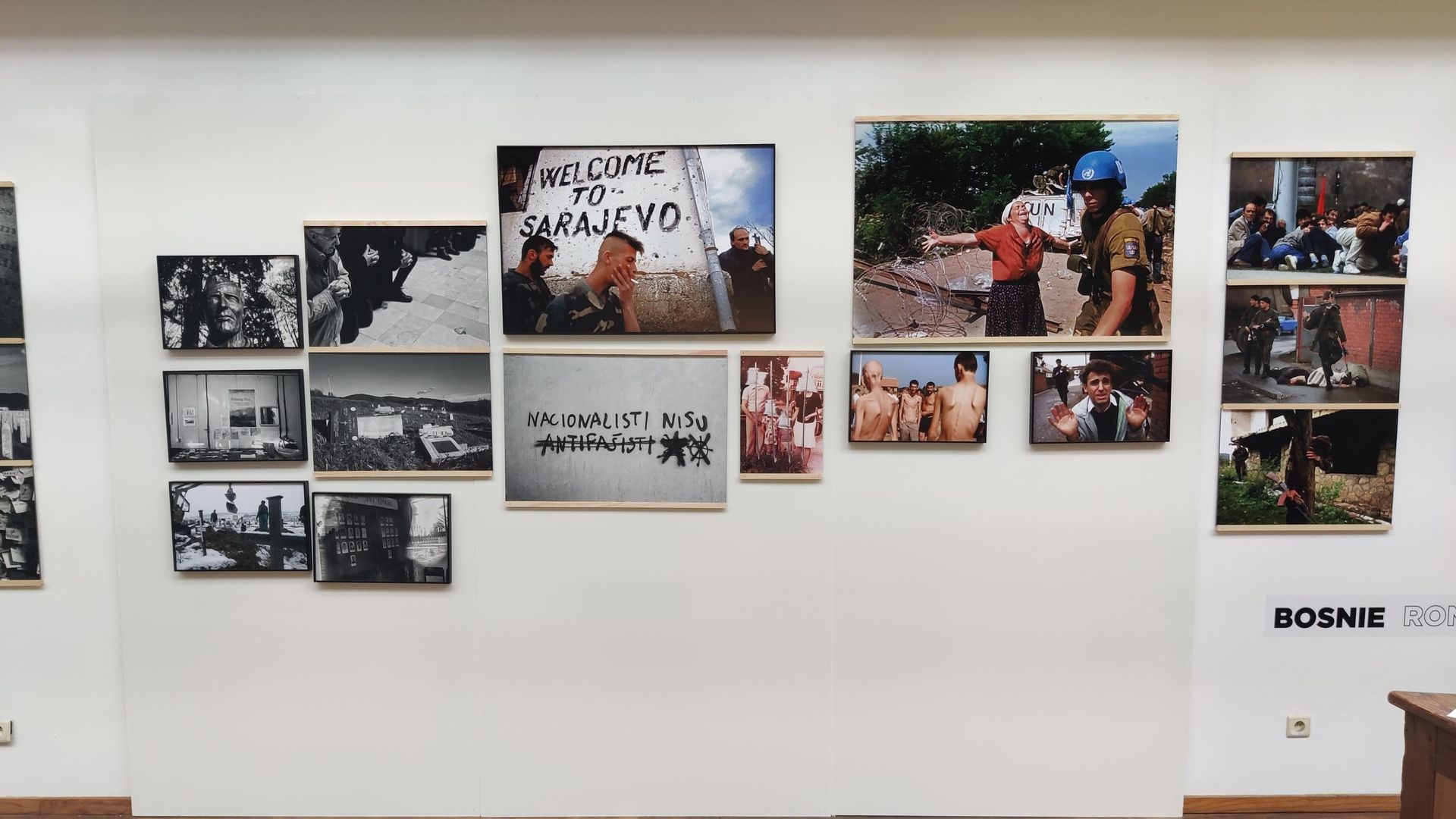 Exposition "Imagine, reflections on peace" au centre du photo journalisme Geopolis