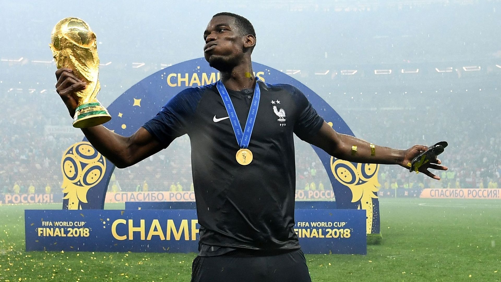 Paul Pogba s'est fait voler sa médaille de vainqueur de la Coupe du monde 