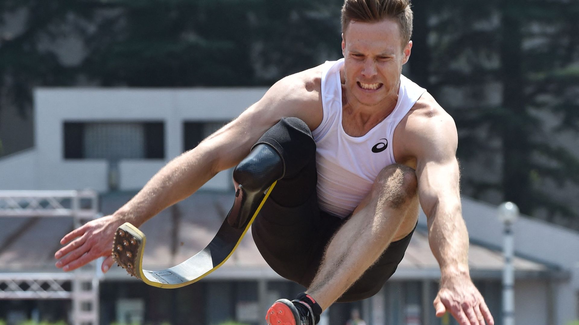 Record du monde en para-athlé pour Markus Rehm en saut en longueur.