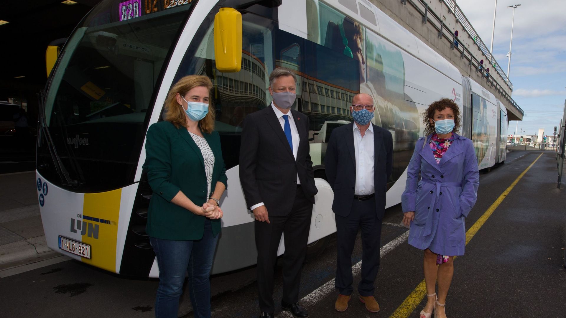Le Ringtrambus a été inauguré il y a un an, il relie l'aéroport à l'hôpital universitaire de Jette, via Brucargo, le centre de Vilvorde et le plateau du Heysel.