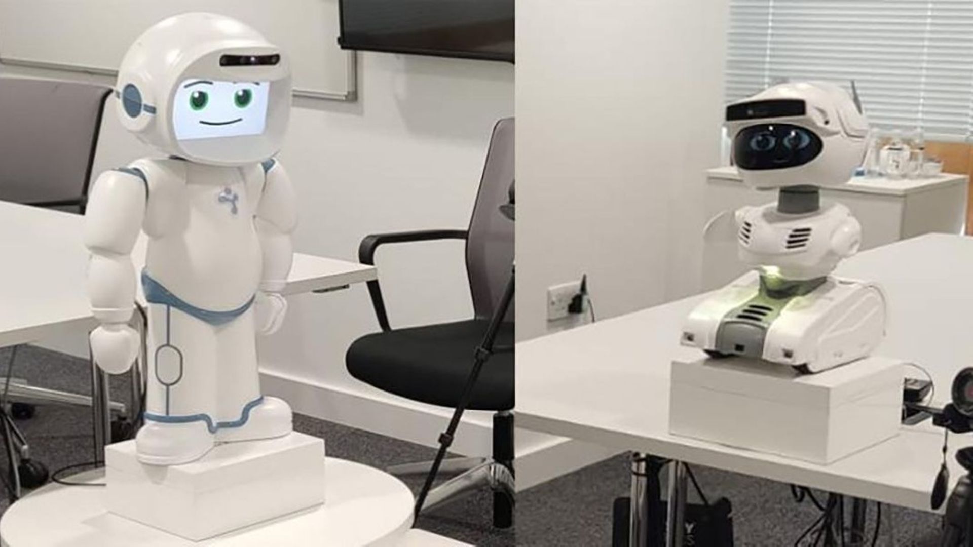 Les robots peuvent contribuer au bien-être des salariés, à condition qu’ils aient l’air sympathiques.