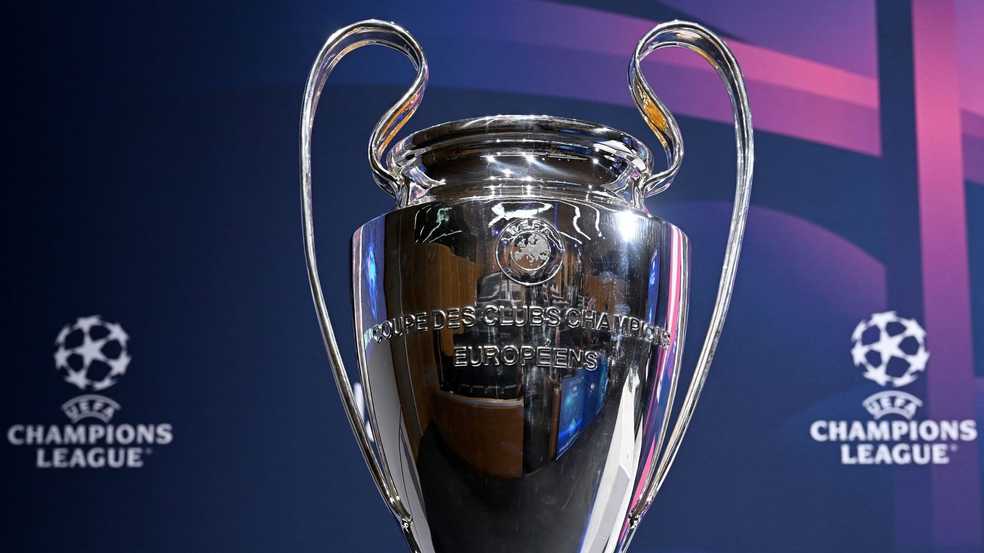 Le trophée de la Champions League