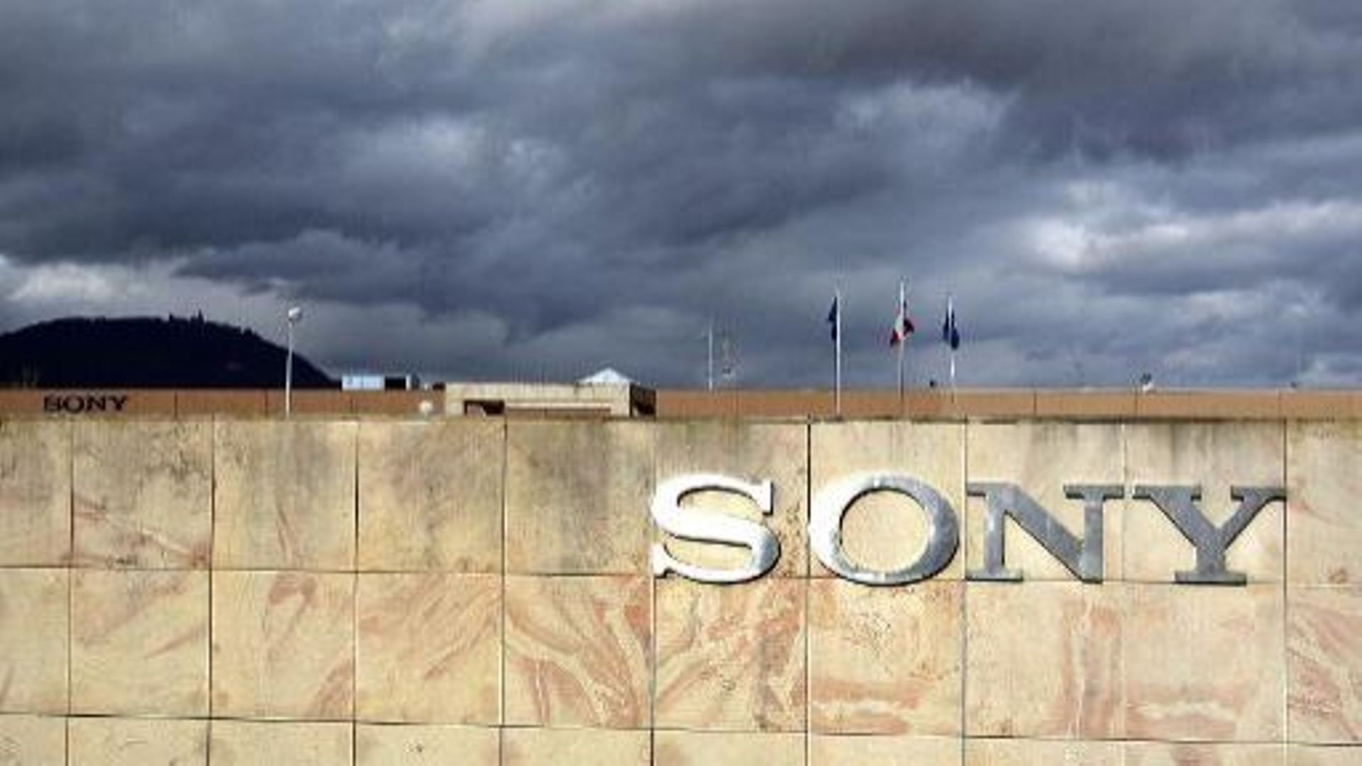 Le logo de Sony à Ribeauville en France