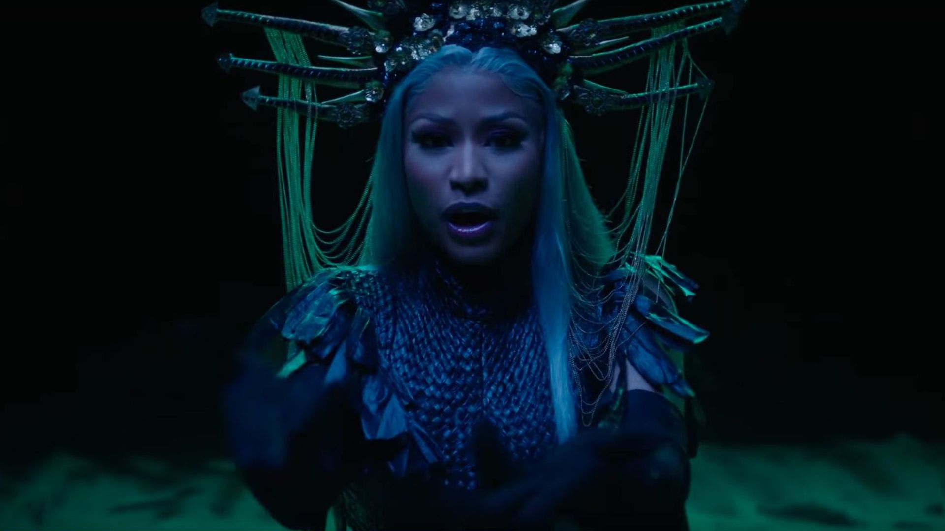 Nicki Minaj dans le clip de "Hard White", extrait de l'album "Queen" sorti en août dernier