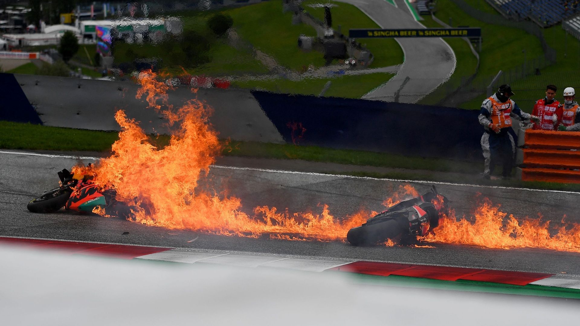 Gros crash en Autriche
