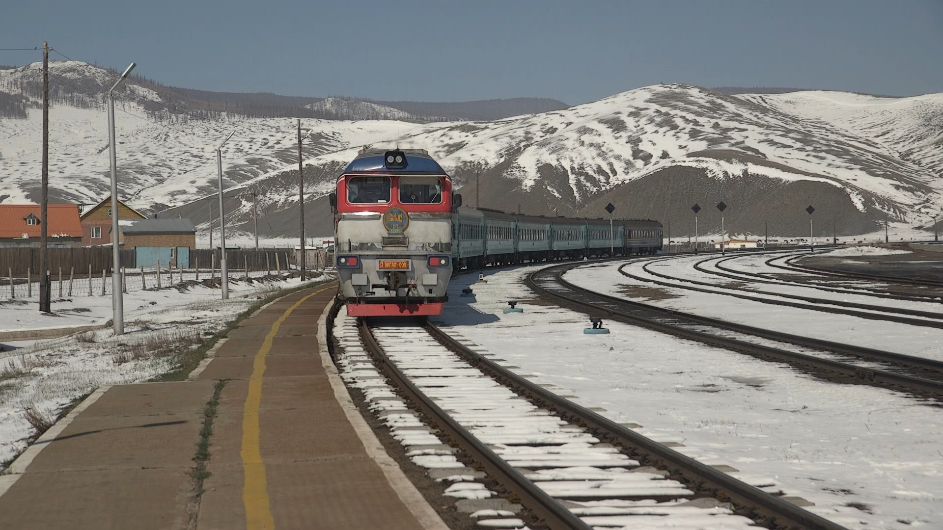 Des trains pas comme les autres...en Mongolie