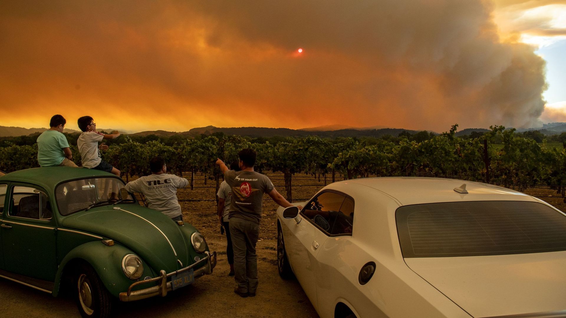 Californie : les gigantesques incendies font quatre morts et mobilisent plus de 10.000 pompiers