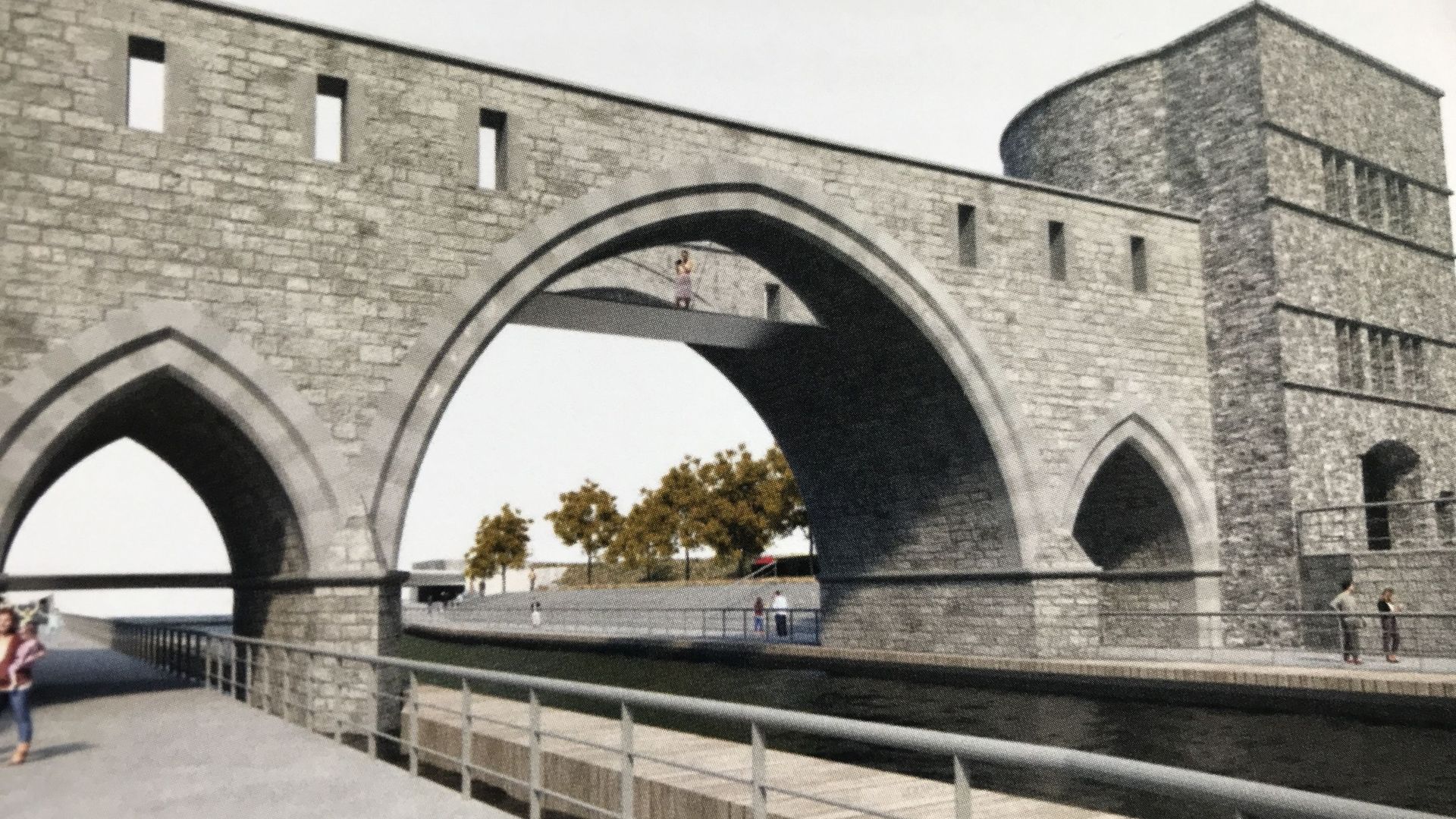 Voici à quoi ressemblera le nouveau pont des Trous à Tournai