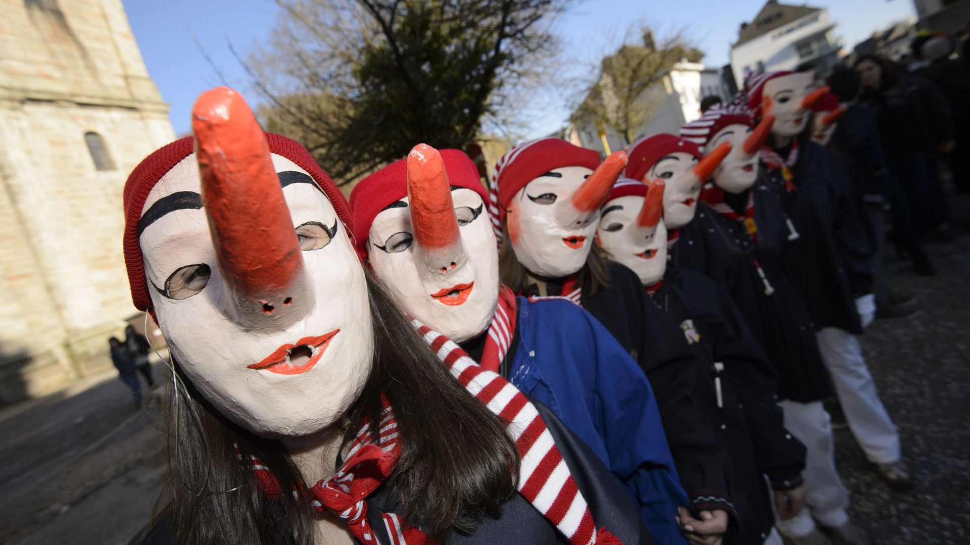 Masques de carnaval de Belgique. Malmédy., Le Cwarmê de Mal…