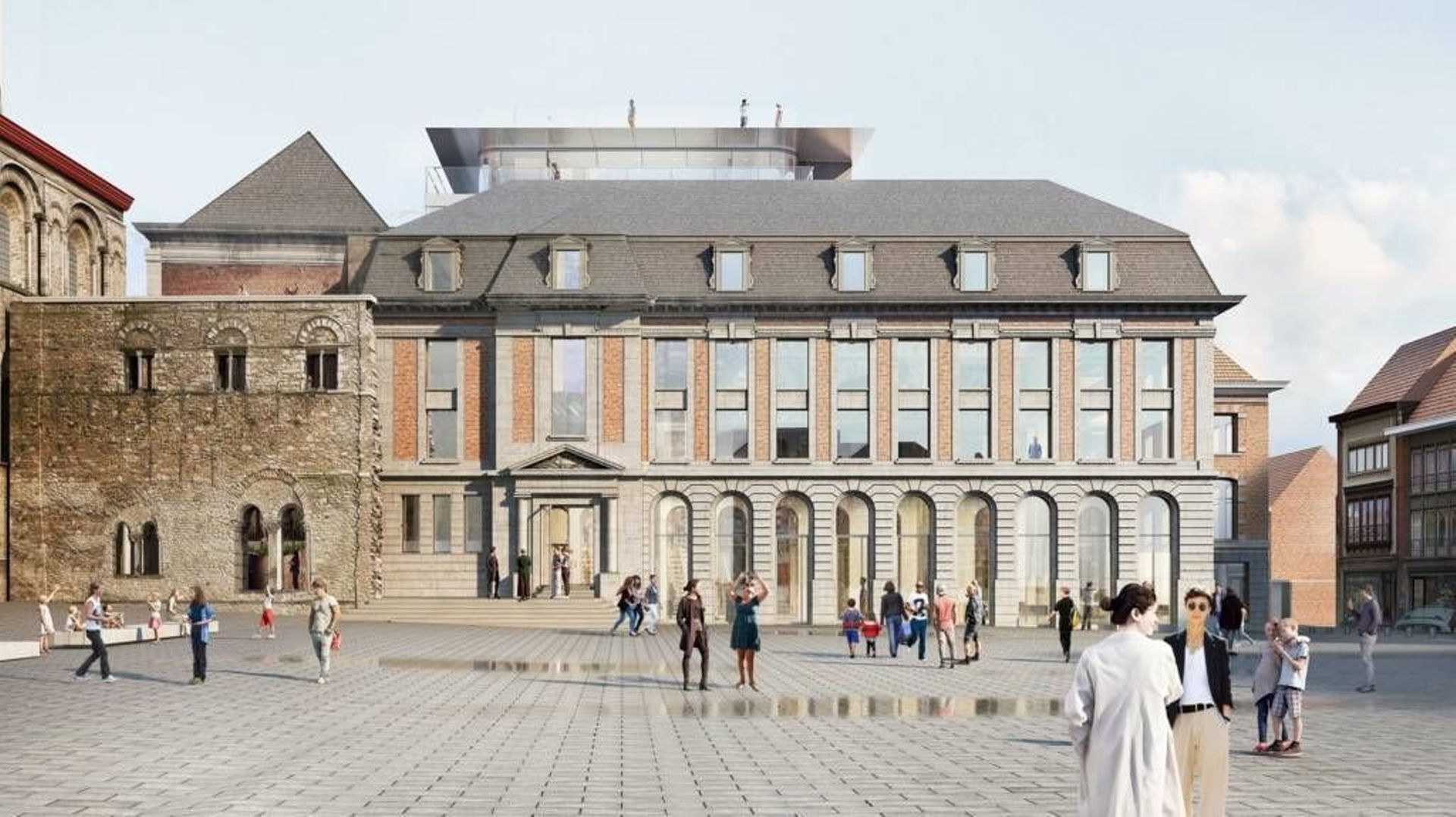 A quoi va ressembler le site des Anciens Prêtres à Tournai ? Les travaux vont commencer