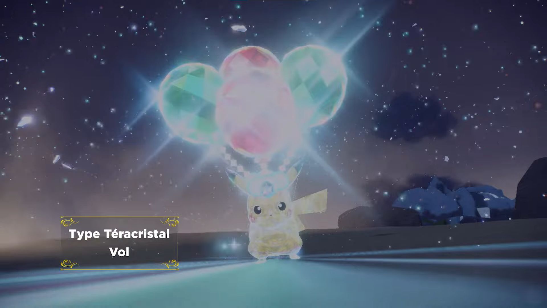 Pikachu de type Téracristal Vol - 