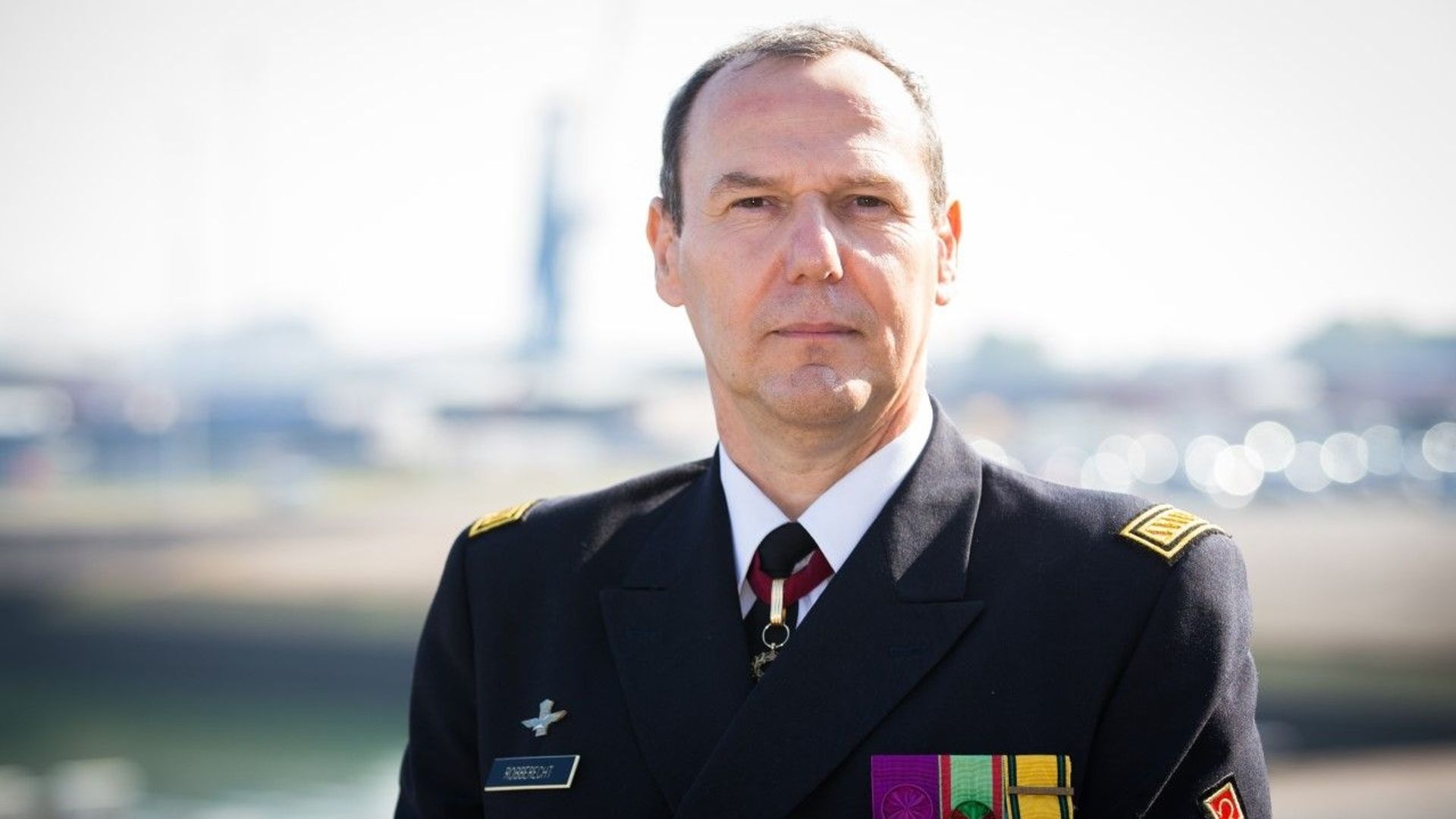 Le vice-amiral Wim Robberecht, patron du SGRS
