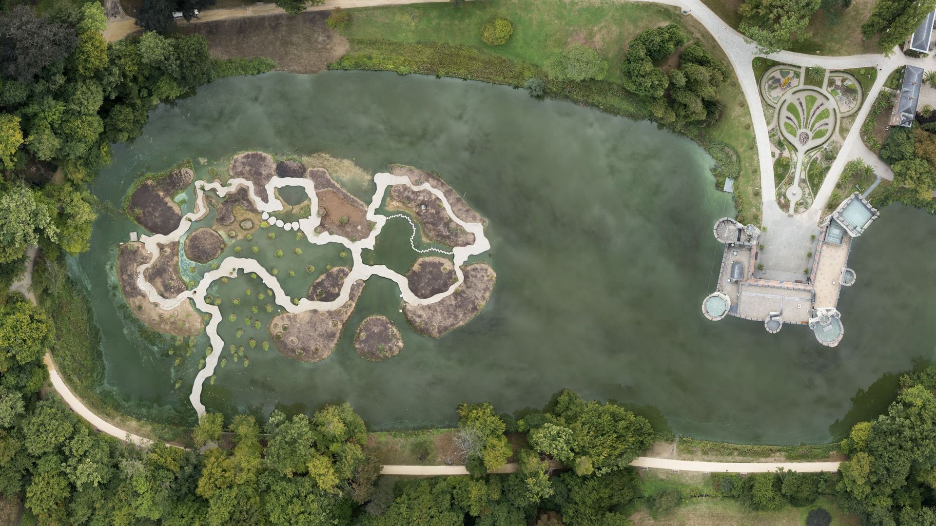 Jardin de l’île au Jardin botanique de Meise