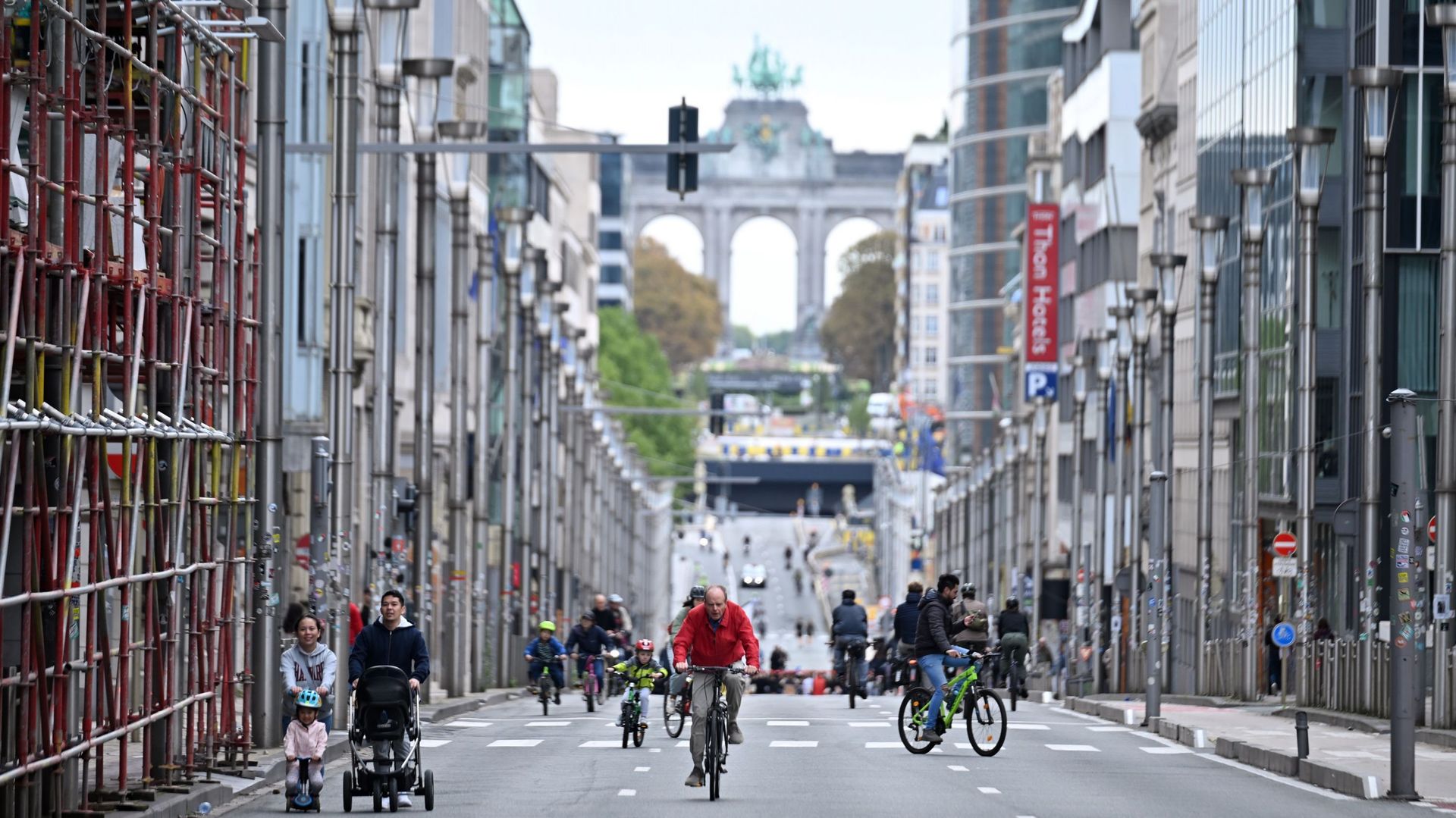 Semaine de la mobilité : une majorité des Bruxellois souhaite plus de journées sans voiture