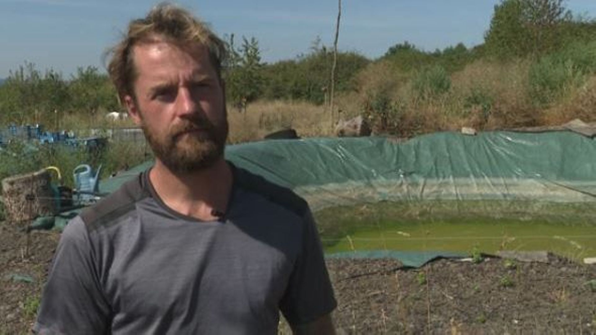 Alexandre Pochet lance un crowdfunding pour forer un puits sur ses terres et sauver son activité.