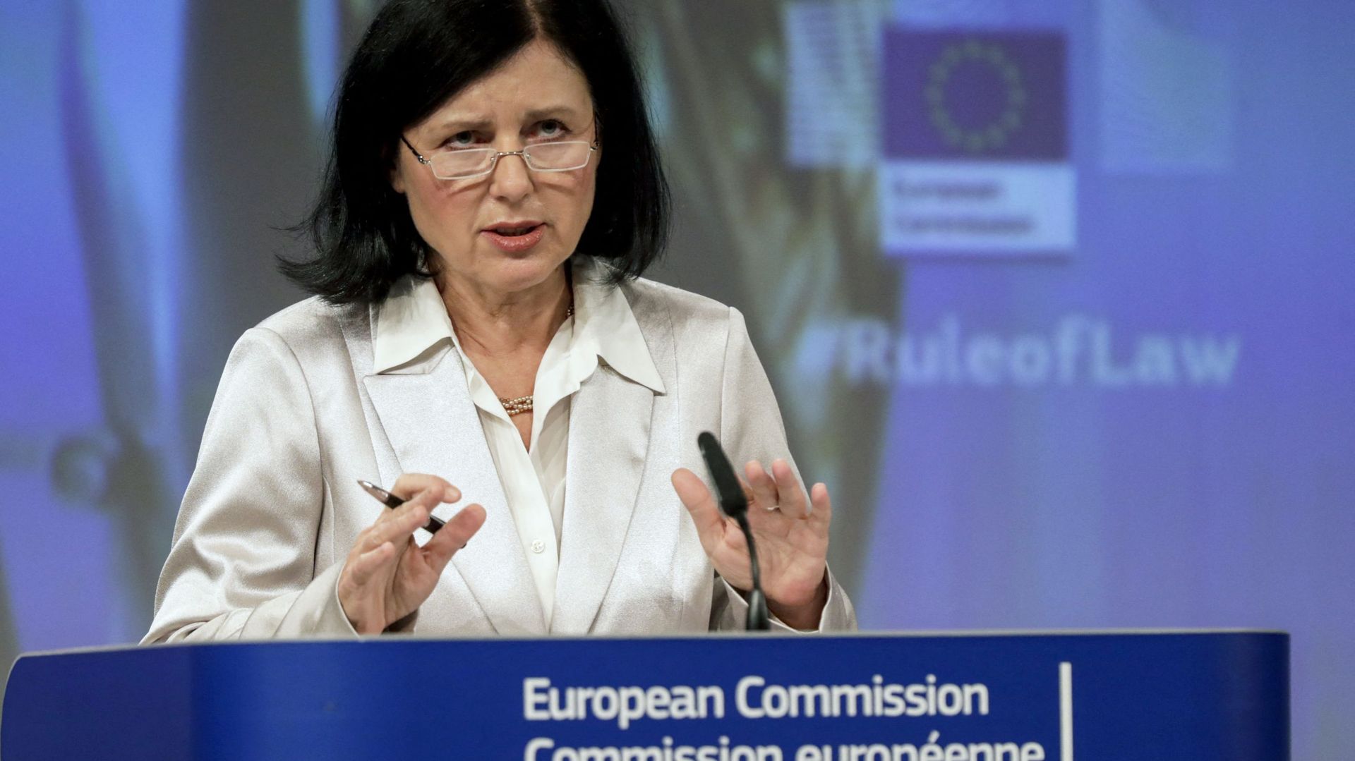 Vera Jourova Commissaire européen